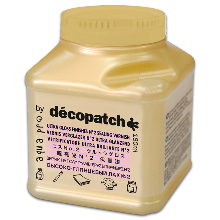 Aquapro Décopatch-Klarlack 180ml hochglänzend