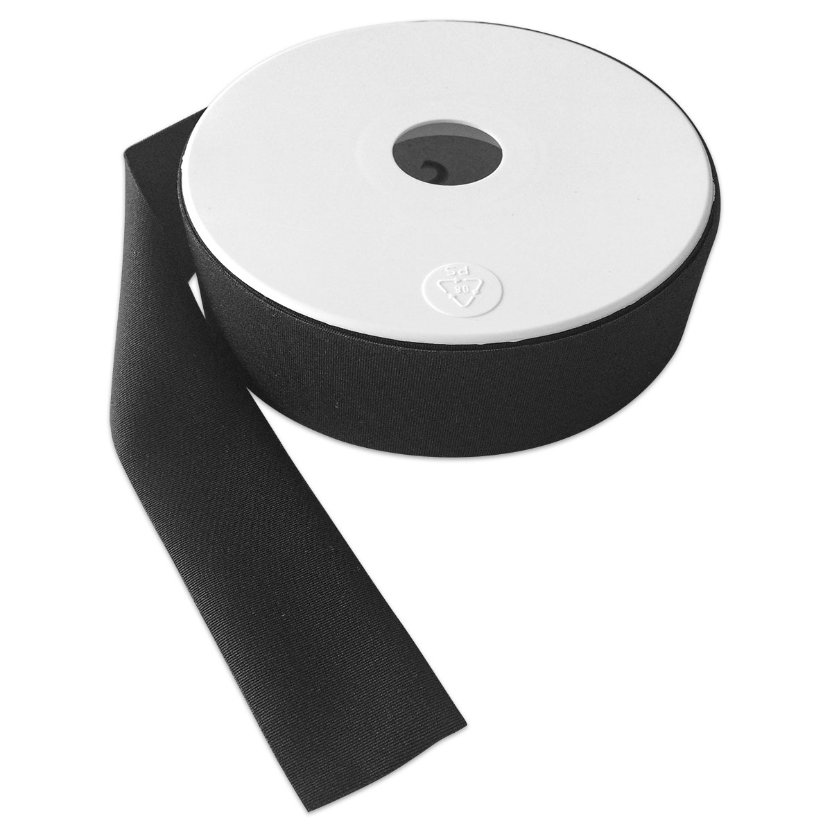 Elastisches Band breit 3cm lang 14m schwarz
