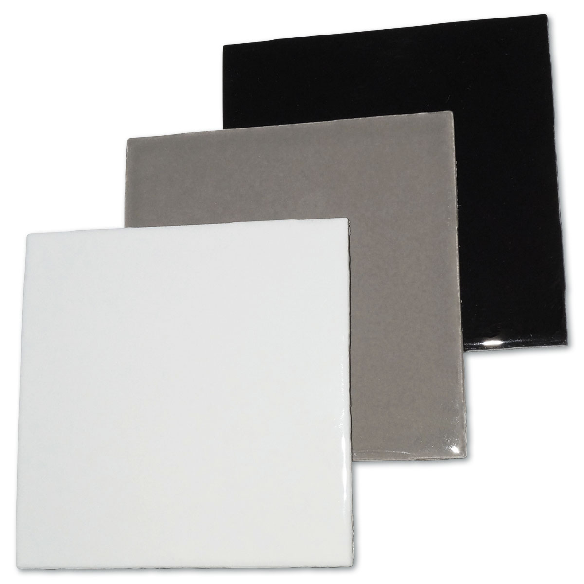 Fliesen 100x100x4mm 3er-Set grau-mix