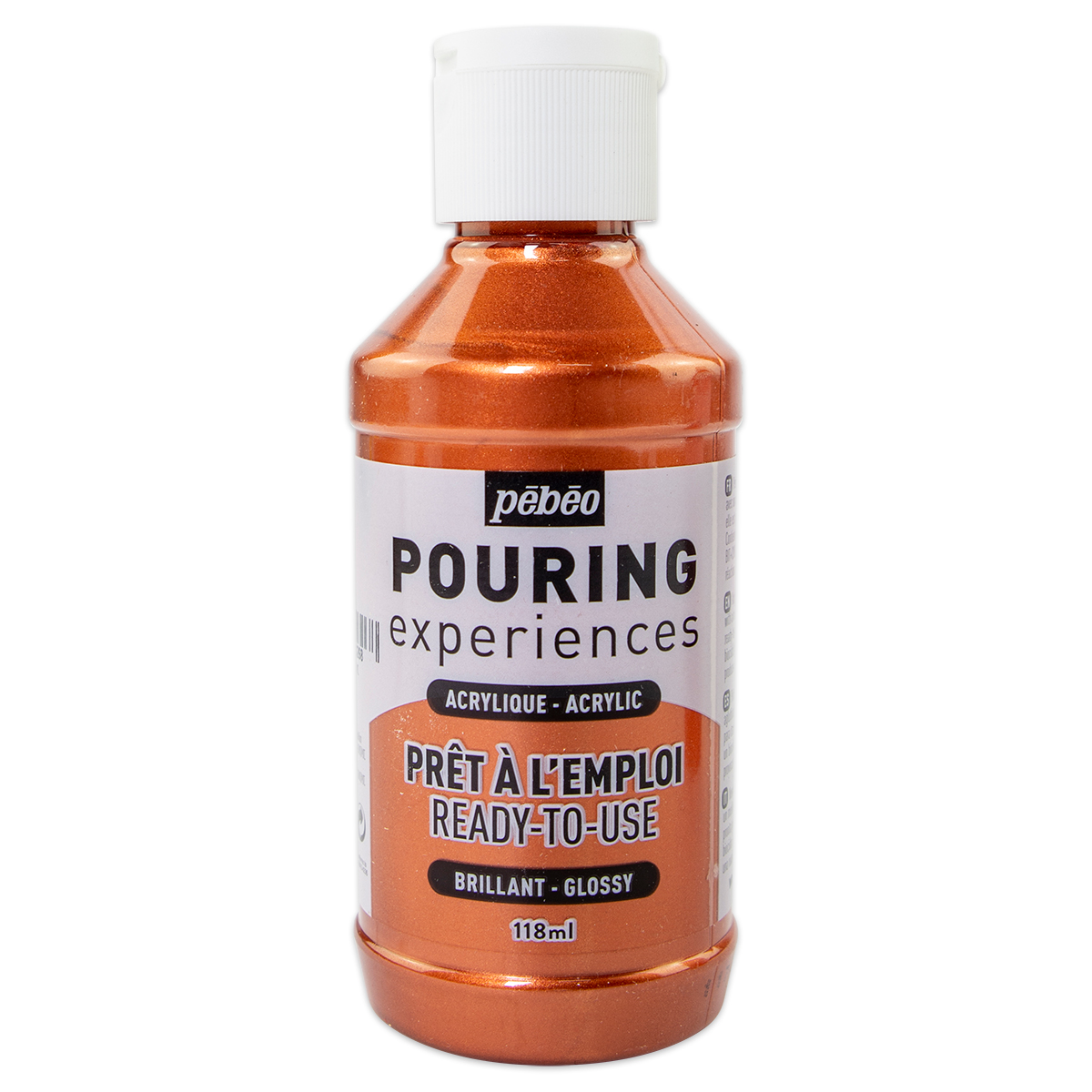 Pouring experiences 118ml metallic kupfer