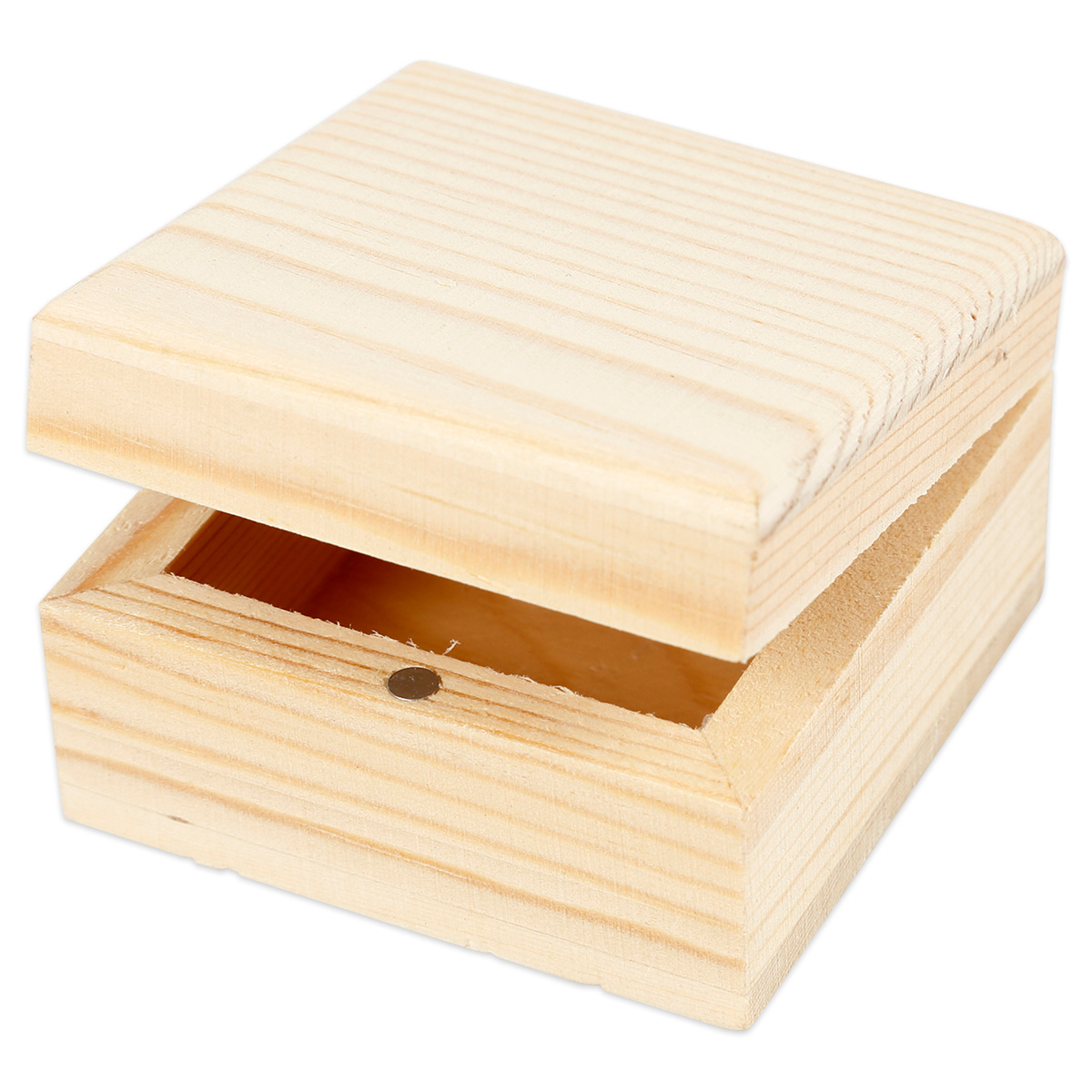 Holzkästchen mini Magnetverschluss h3,5cm 6x6cm