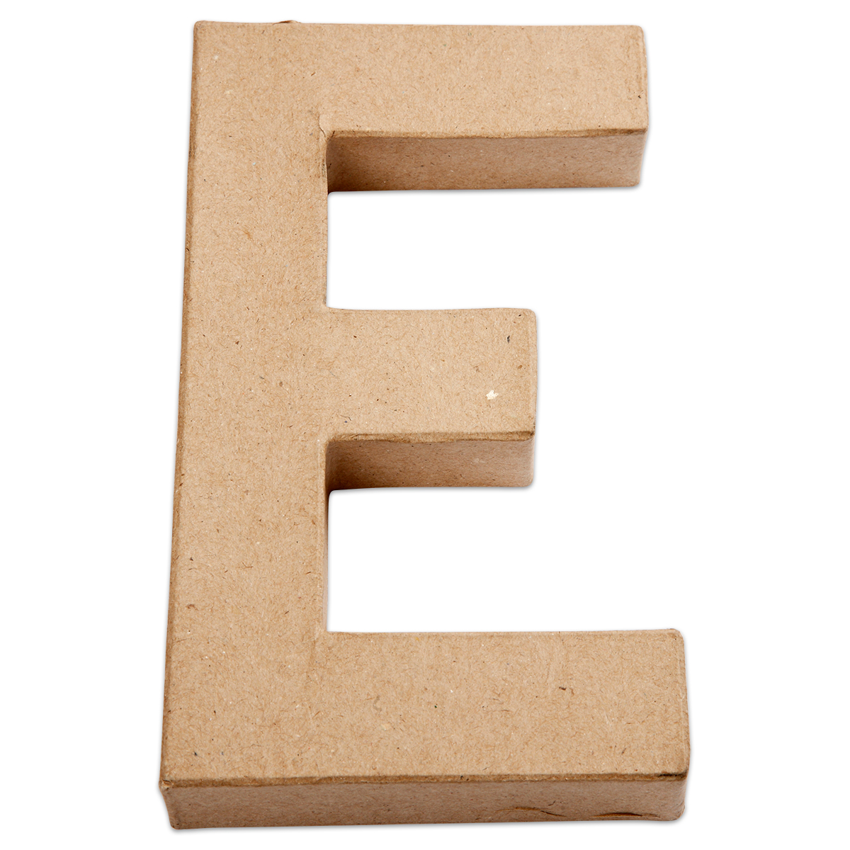 Buchstabe E Pappmaché ca. 200hx115bx25mm