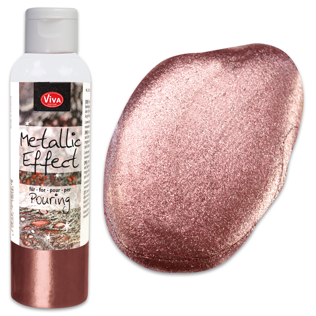 Metallic Effect für Pouring 120ml rosé-gold
