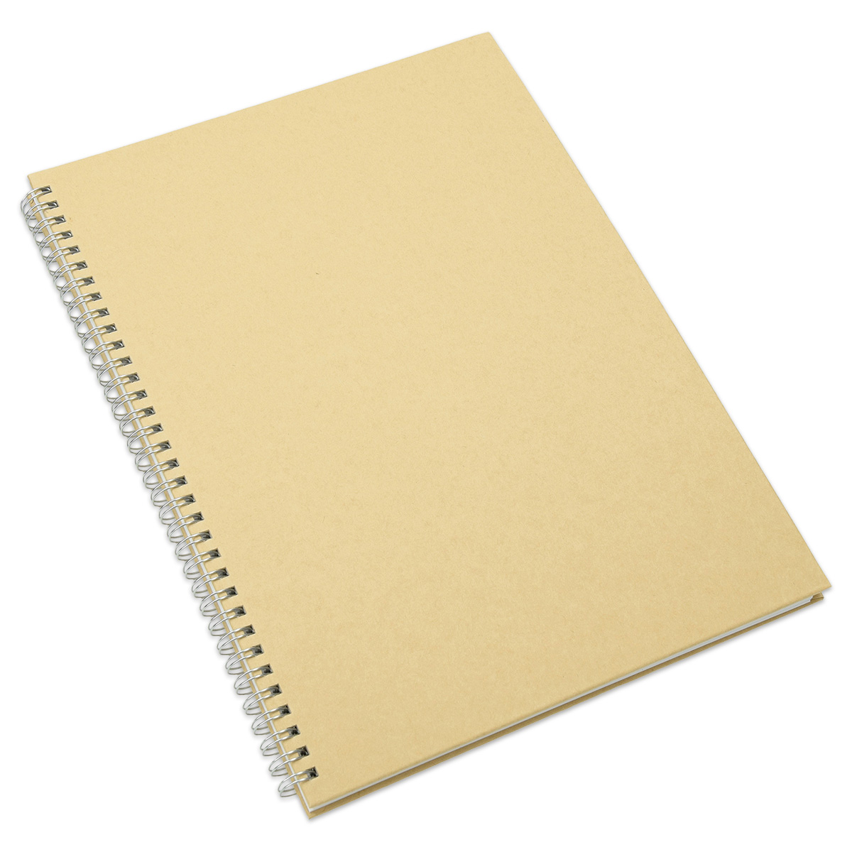 Notizbuch mit Spiralbindung DIN A4 70g/m² 60 Bl. braun