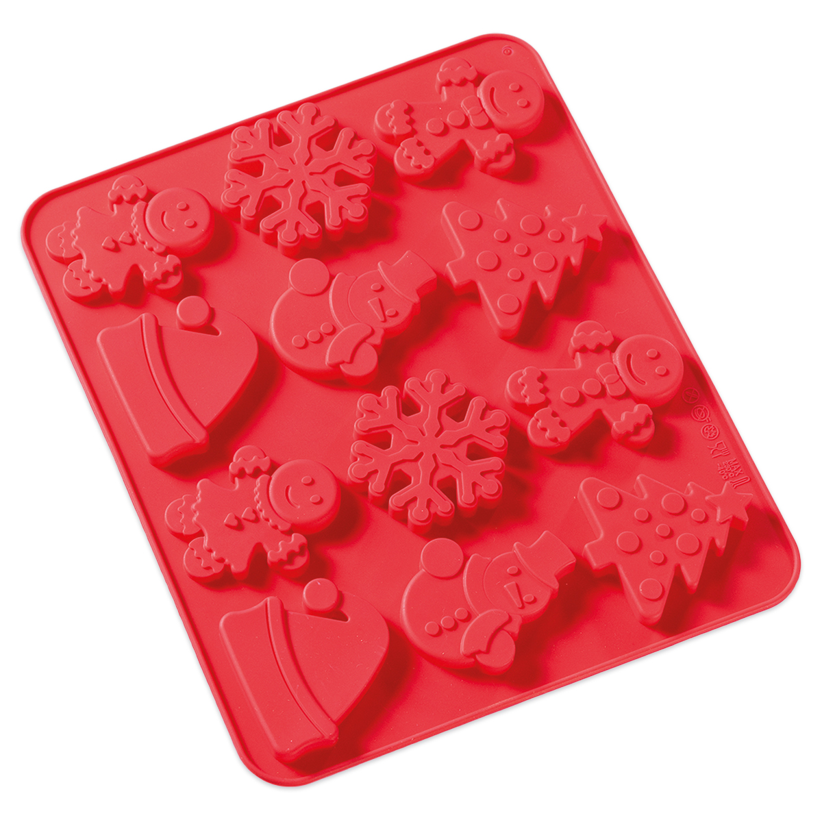 Silikonform Weihnachten