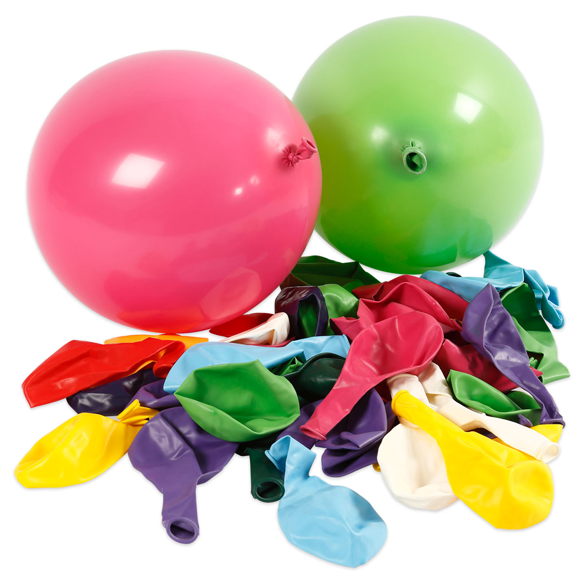 Rundballons Ø 23cm 100 St. bunt