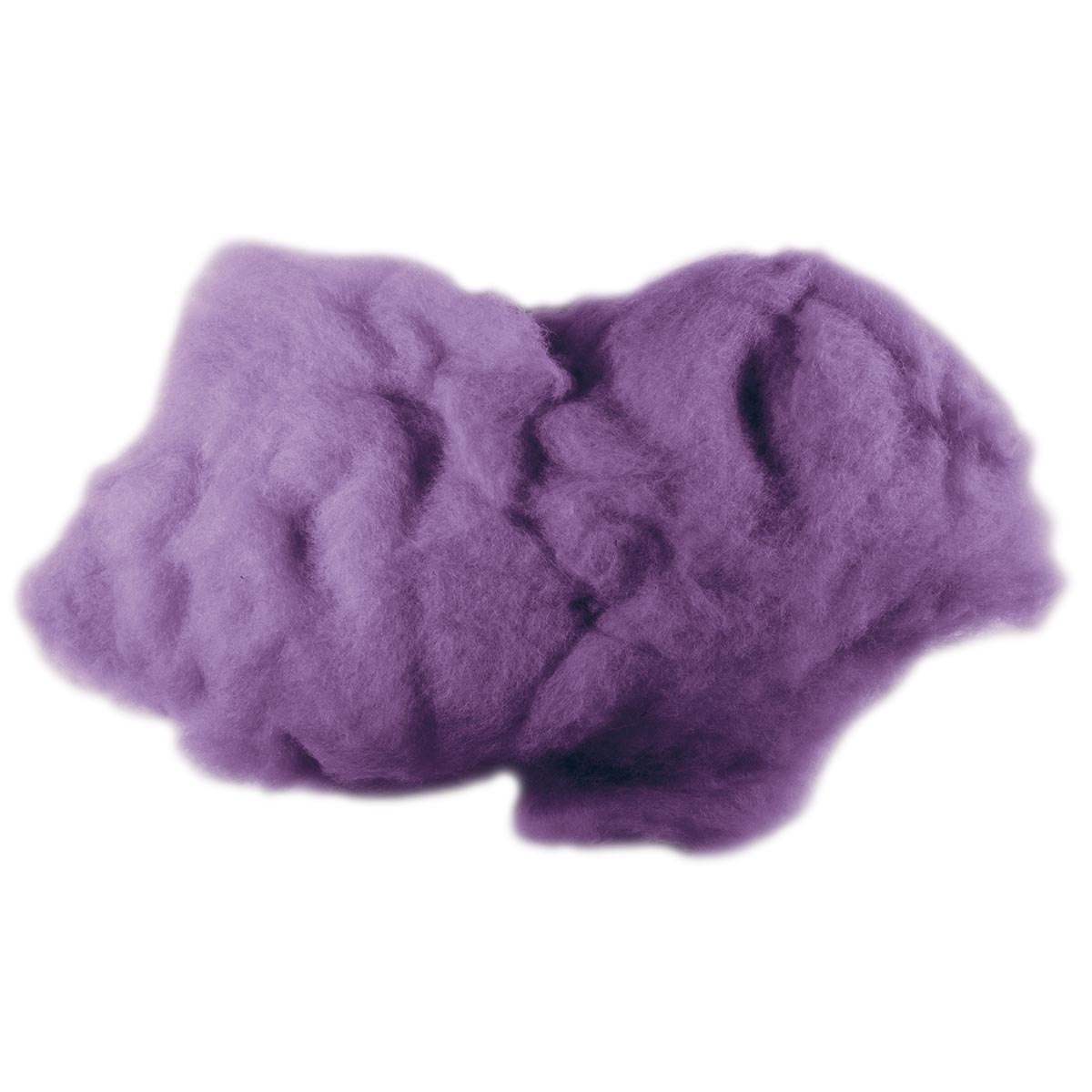 Krempelwolle max. 27mic 100g lila