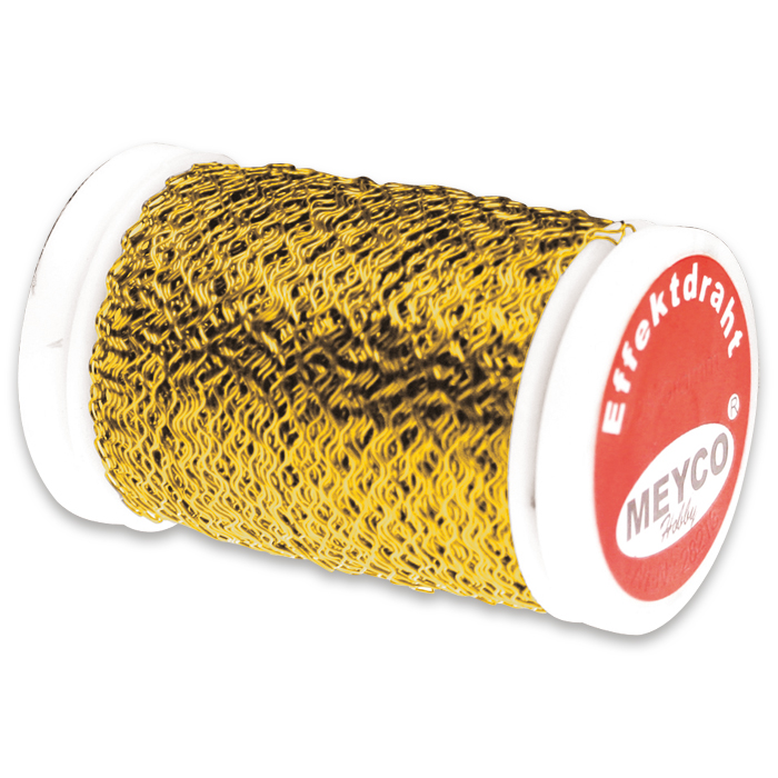 Bouillon-Effektdraht 0,25mm 25g goldf.