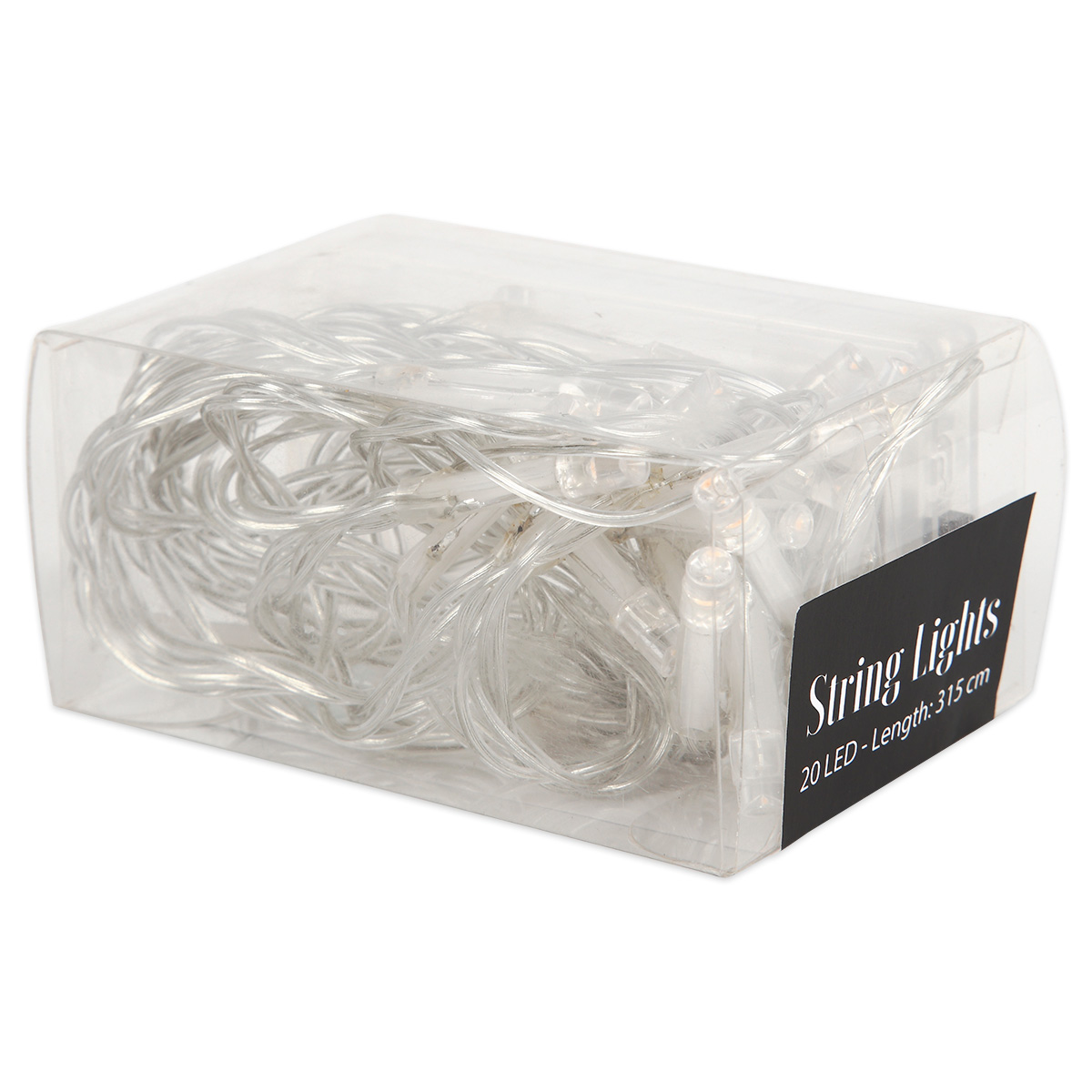 LED-Mini-Lichterkette 20 Lämpchen transparent LED-Mini-Lichterkette 20 Lämpchen transparent
