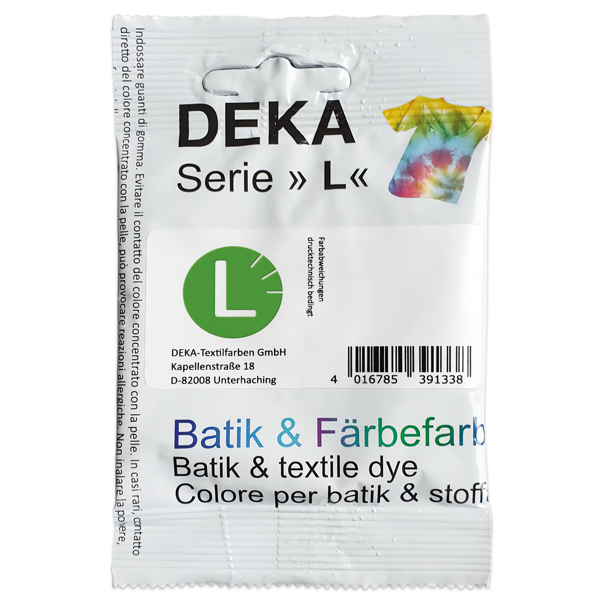 Deka-Serie L Textilfarbe 10g giftgrün