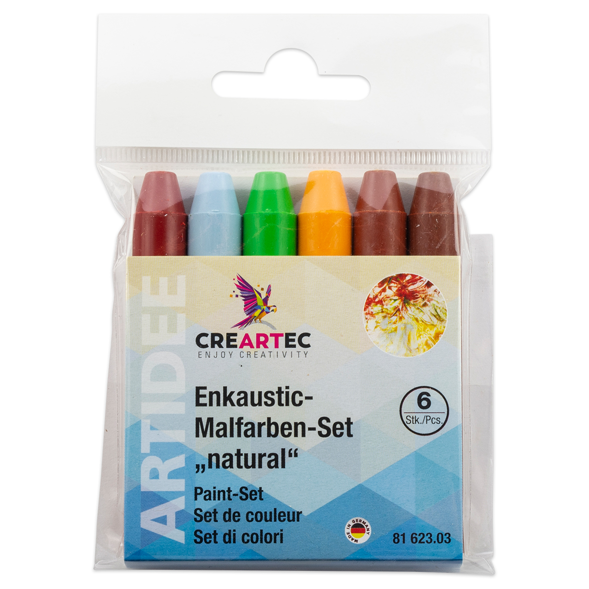52662303_1 Enkaustik-Malstifte-Set 85mm 6 St. natural