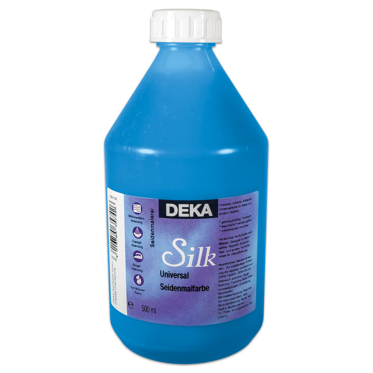 Deka-Silk Seidenmalfarbe 500ml azurblau