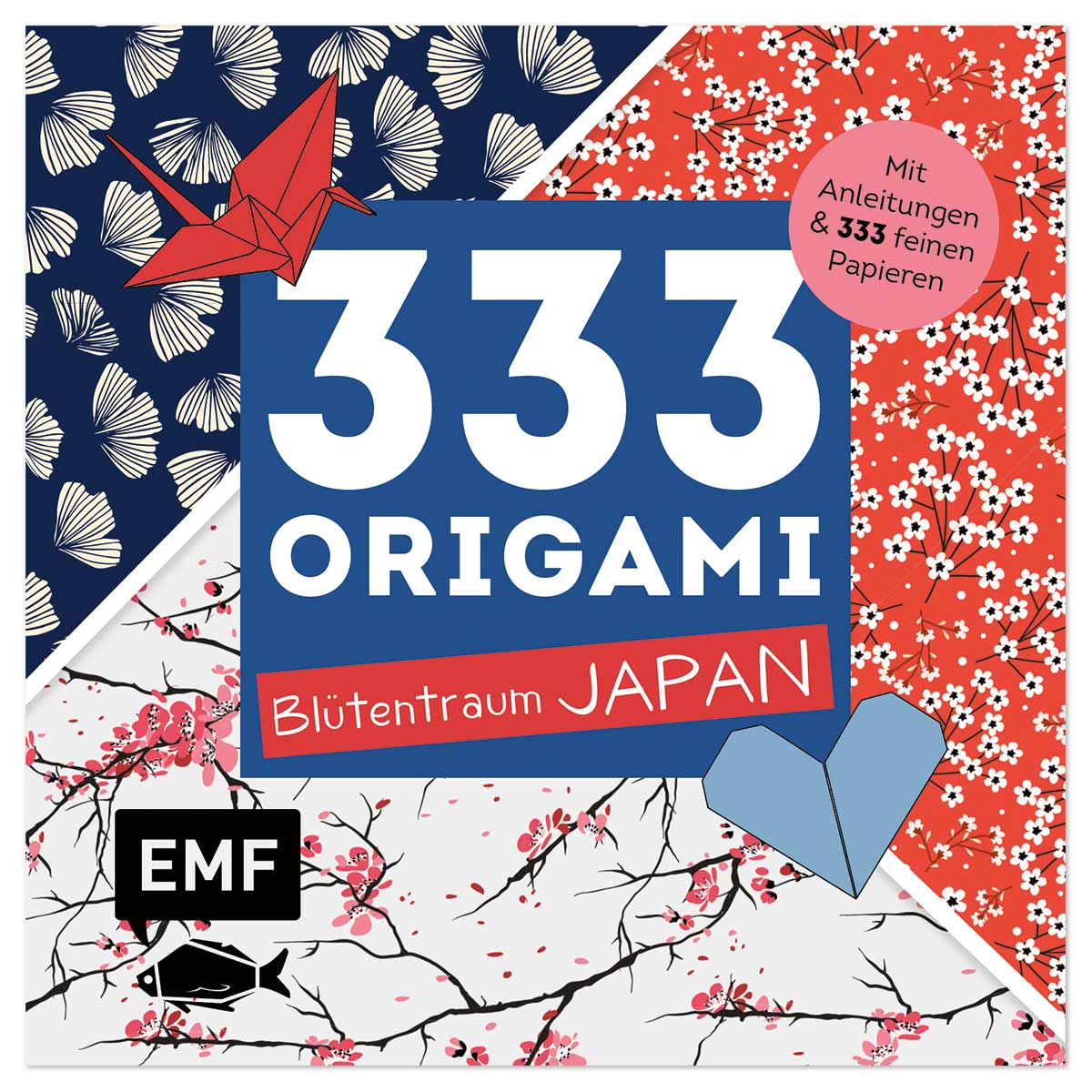 50091006 Buch - 333 Origami Blütentraum Japan