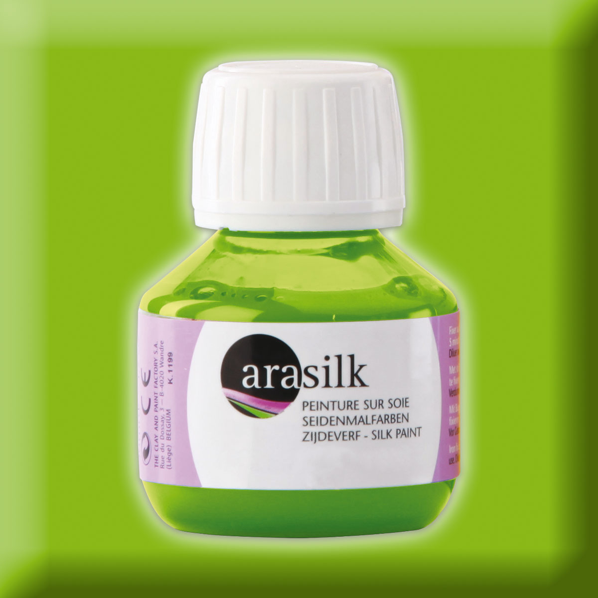 Arasilk 50ml Vert anis/anisgrün