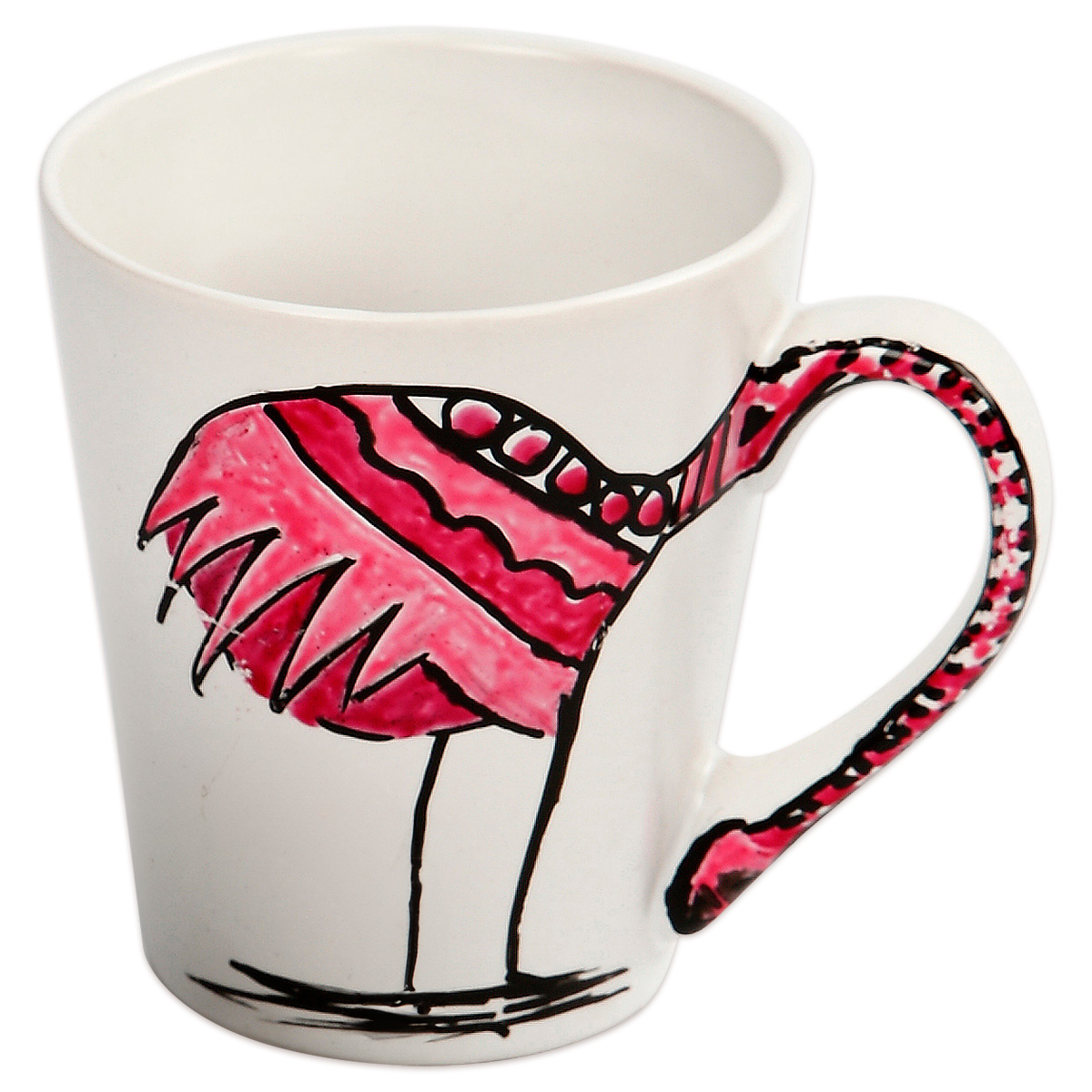 50355598_6 Tasse Porzellan Ø 5-8x10cm hoch weiß