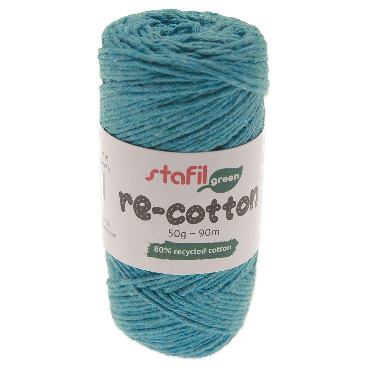 Re-cotton Garn 50g 90m türkisblau