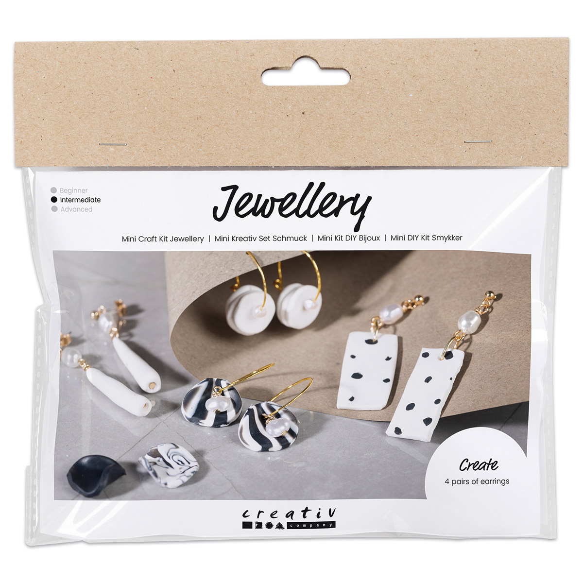 Mini-Kreativset Schmuckset Ohrringe