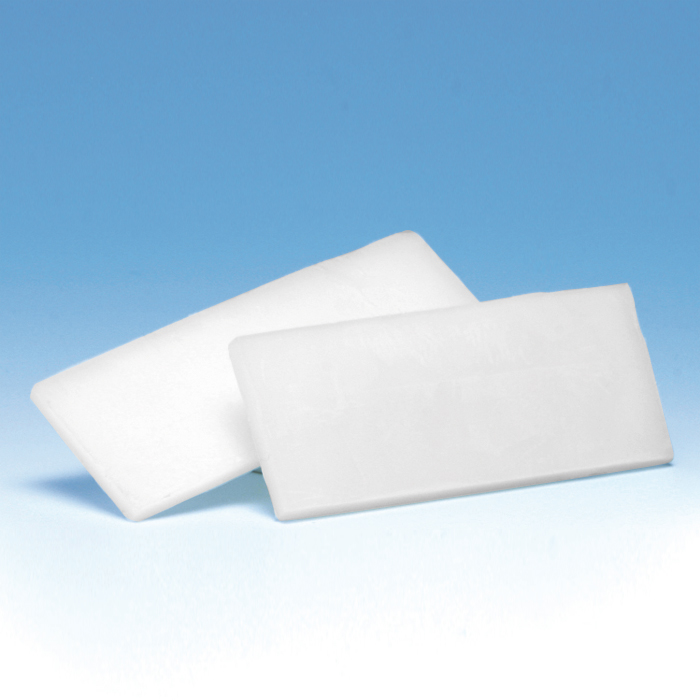 Klebewachs Platte 100x40x6mm weiß