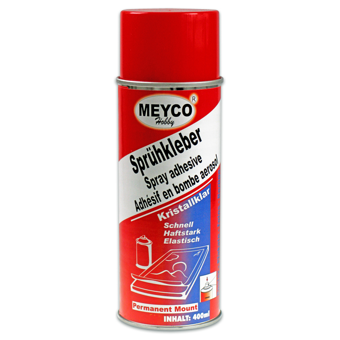 Sprühkleber FCKW-frei 400ml kristallklar