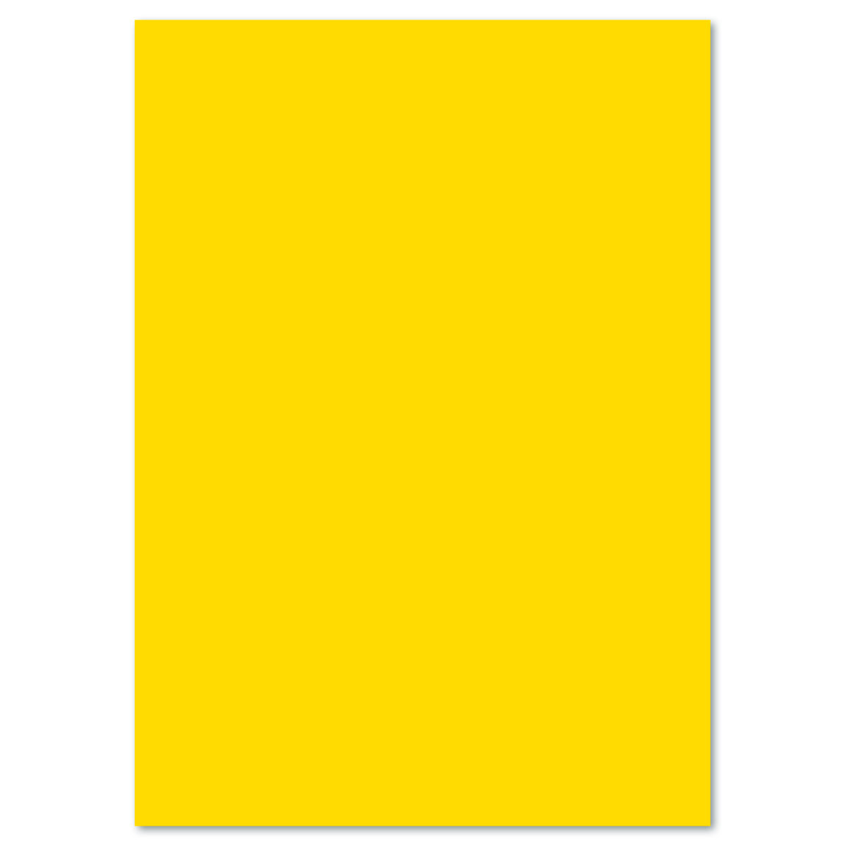 Tonkarton 220g/m² DIN A4 100 Bl. bananengelb