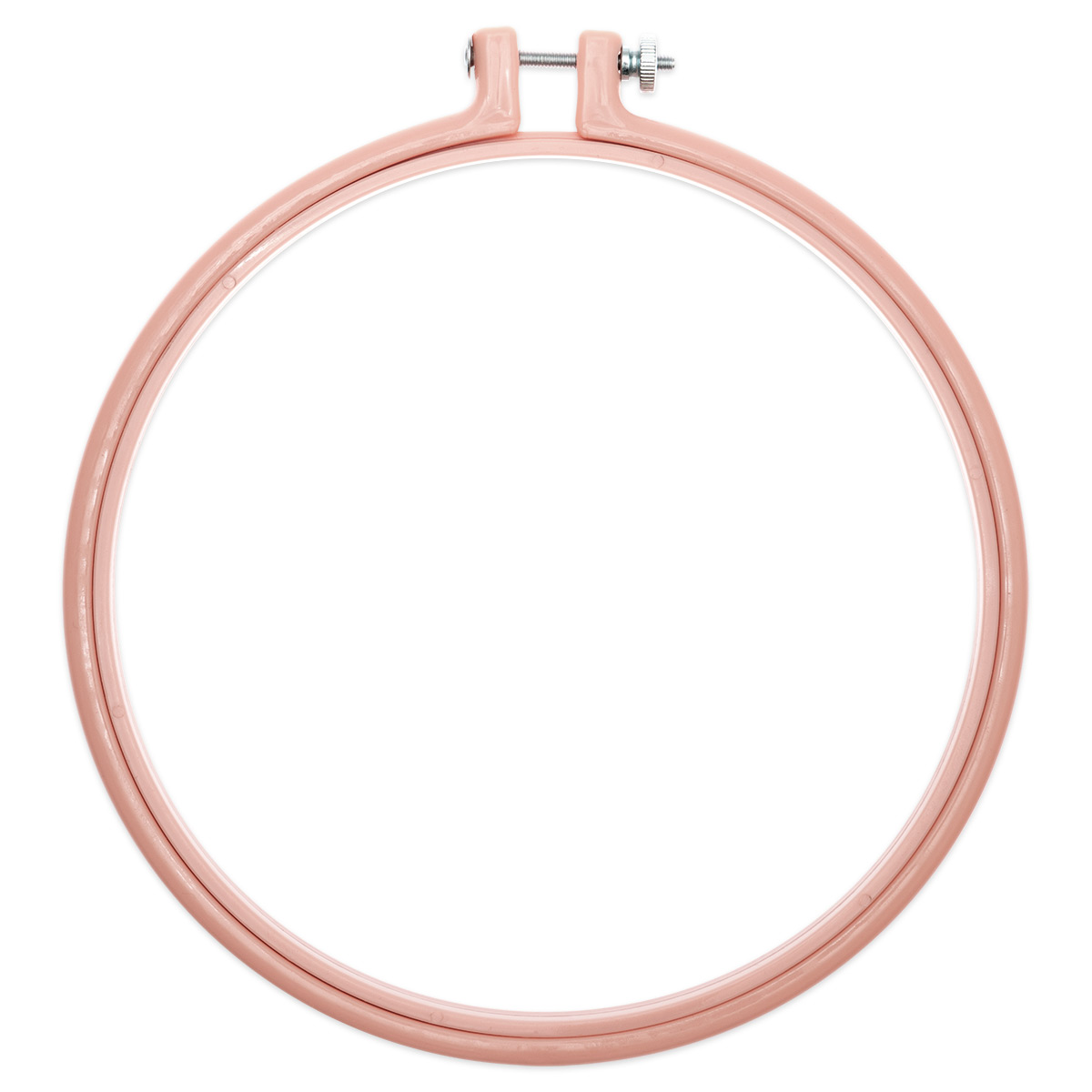 Stickring mit Nut  Ø ca. 17,8 cm puder