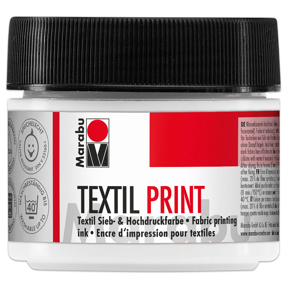 Marabu Textile Print - 100ml titanweiß Marabu Textile Print - 100ml titanweiß