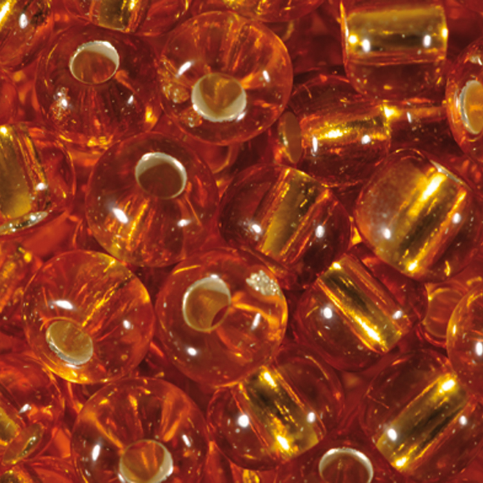 Rocailles transparent 4,5mm 17g topas