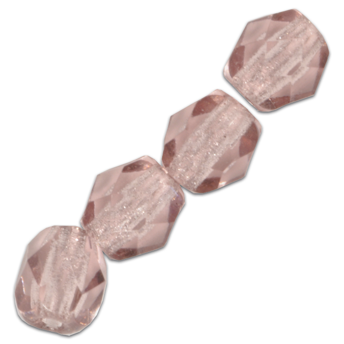 Facettenschliffperlen 6mm 50 St. amethyst