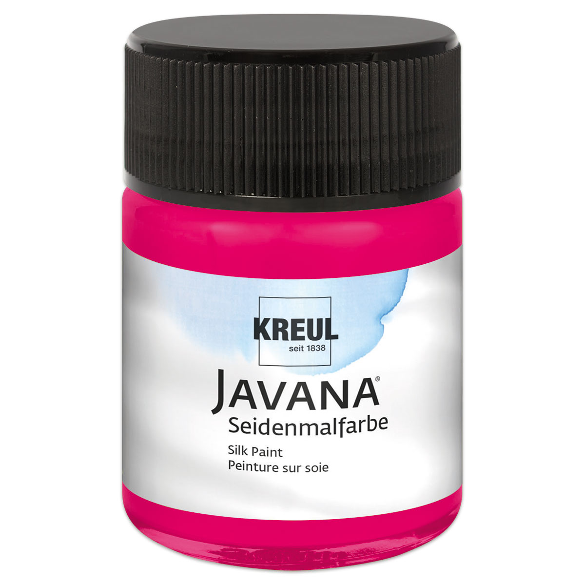 KREUL Javana Seidenmalfarbe 50ml weinrot