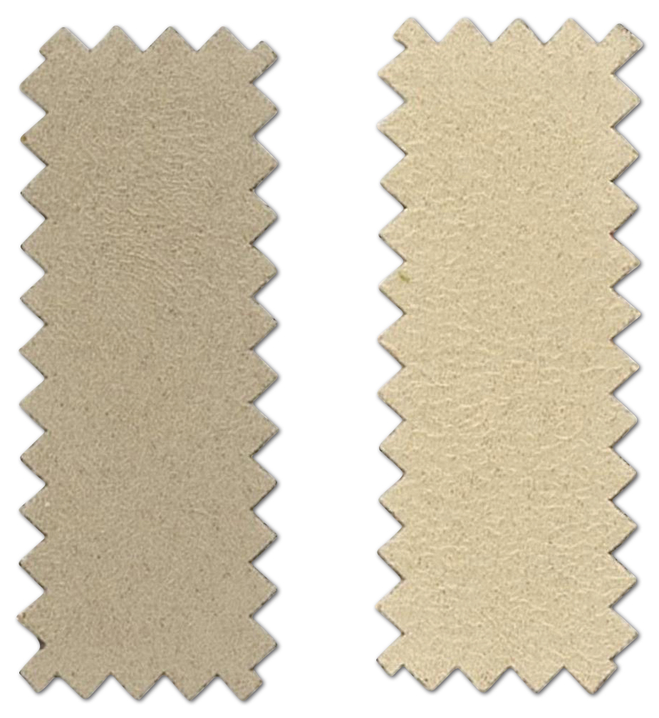 Doppelseitiger Samt ca. 1mm 50x70cm milchkaffe/beige