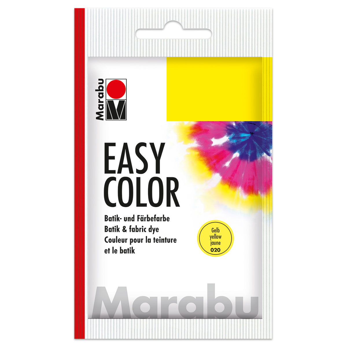 Marabu EasyColor Batik-/Textilfarbe - 25g gelb
