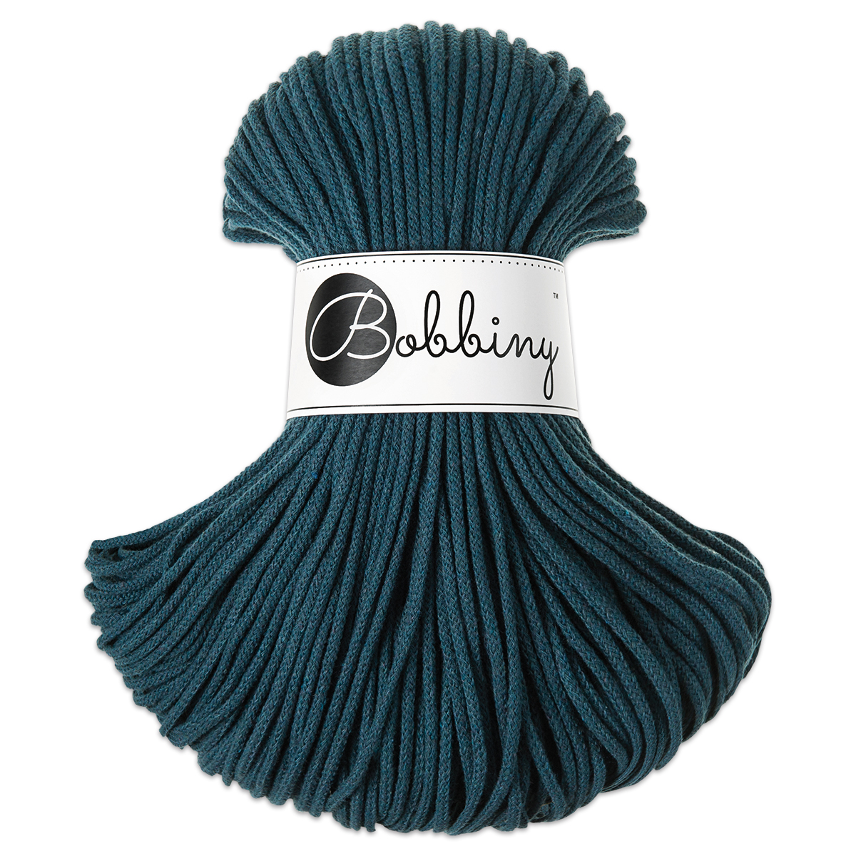 Bobbiny Rope-Garn Junior Ø 3mm peacock blue