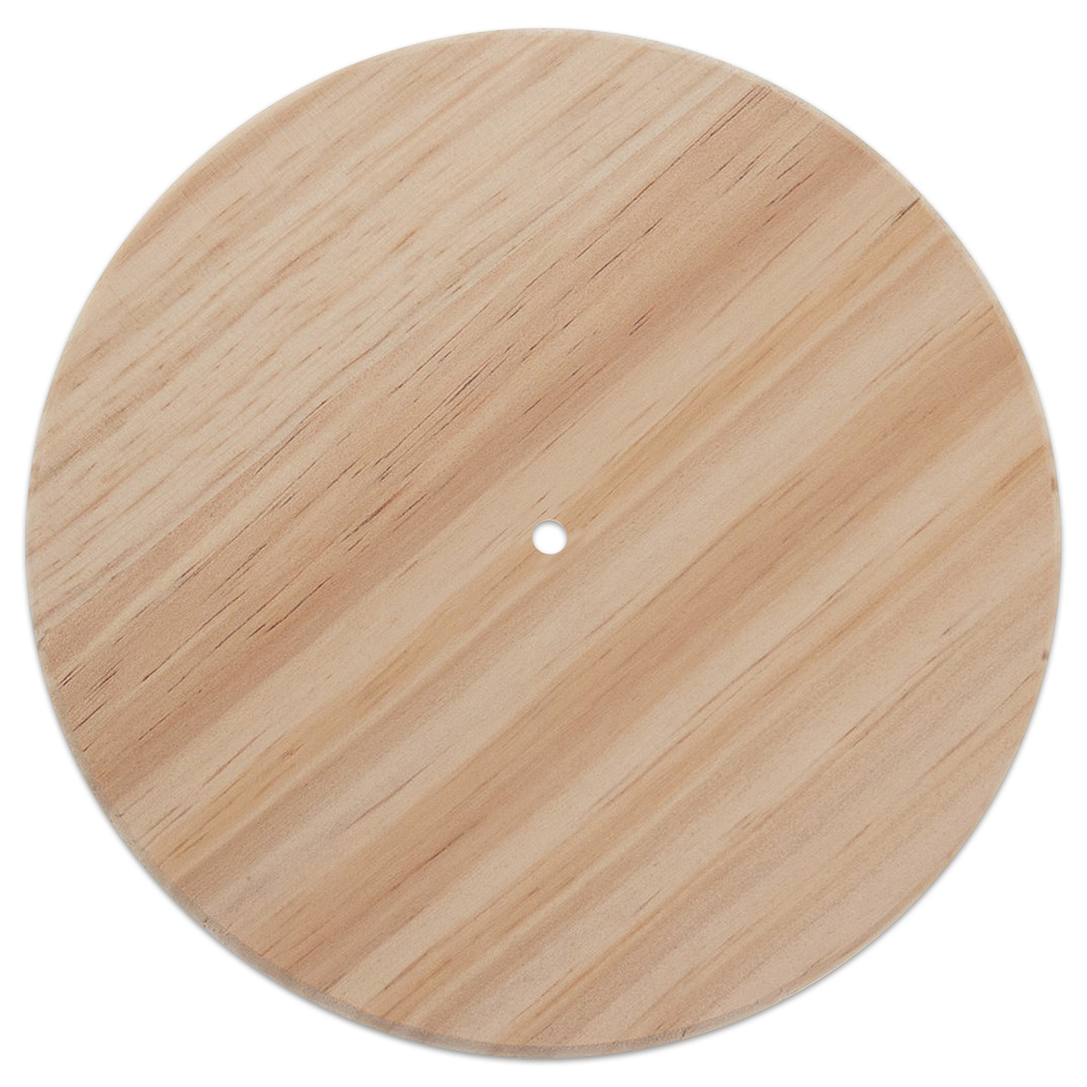 Holzscheibe Ø 30x0,5cm natur