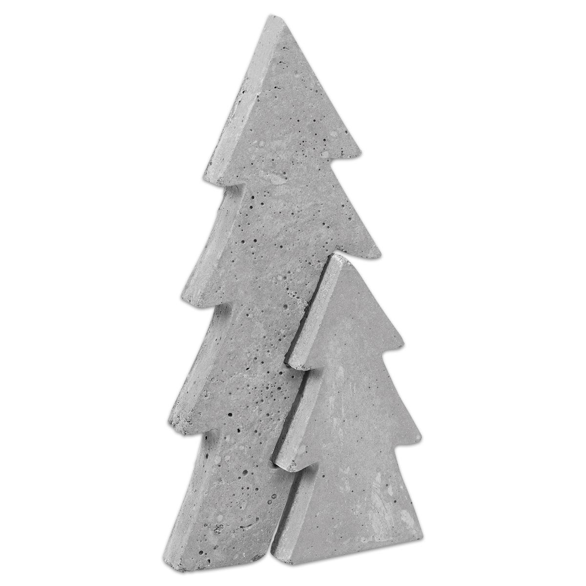 Gießform Tannenbaum ca. 14x29x2,7cm 2-teilig