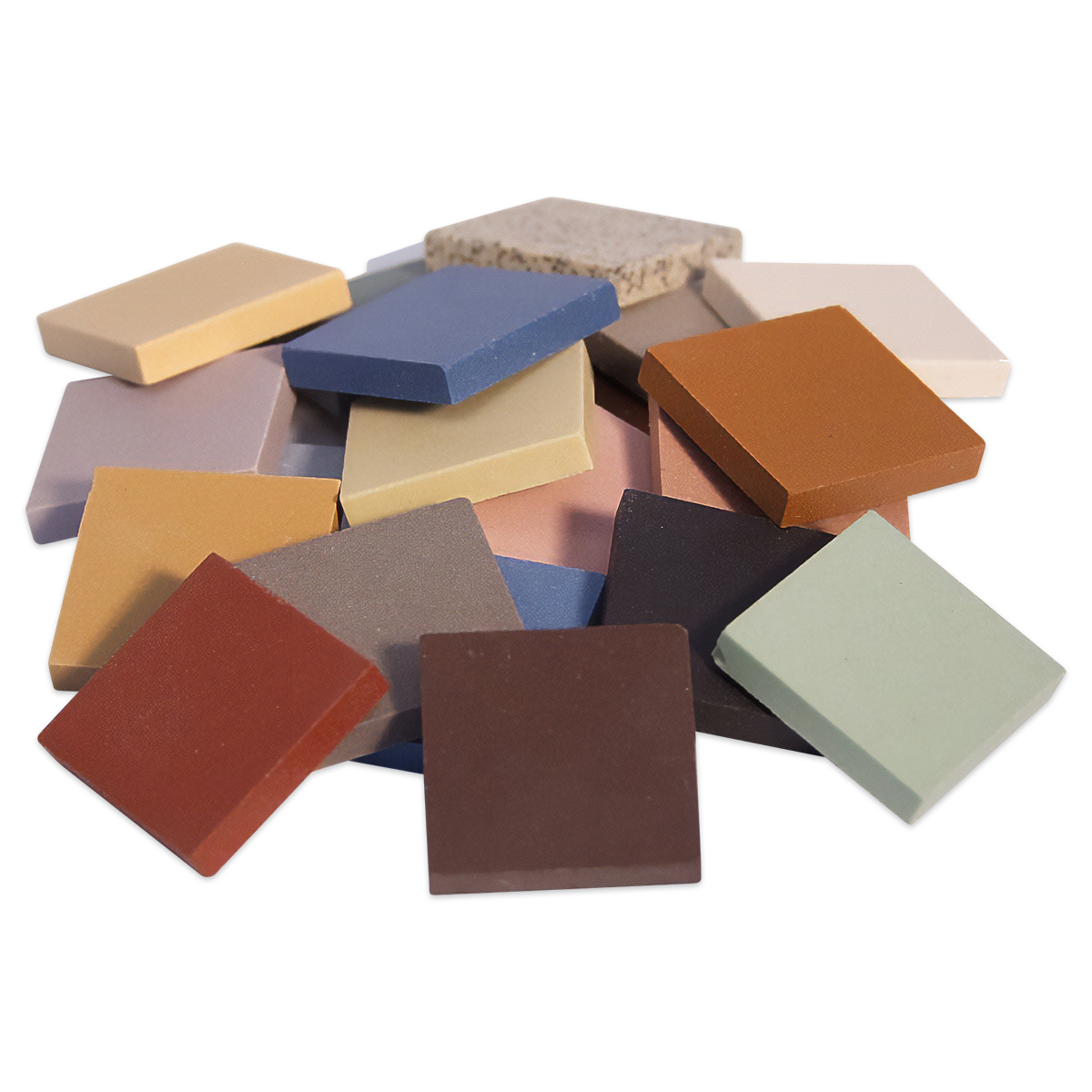 Ceraton Mosaiksteine 20x20x4mm 750g bunt mix Ceraton Mosaiksteine 20x20x4mm 750g bunt mix