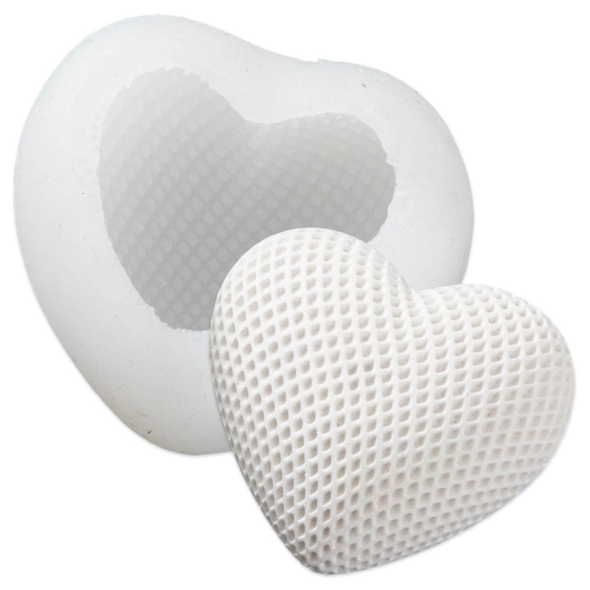 Silikonform Herz