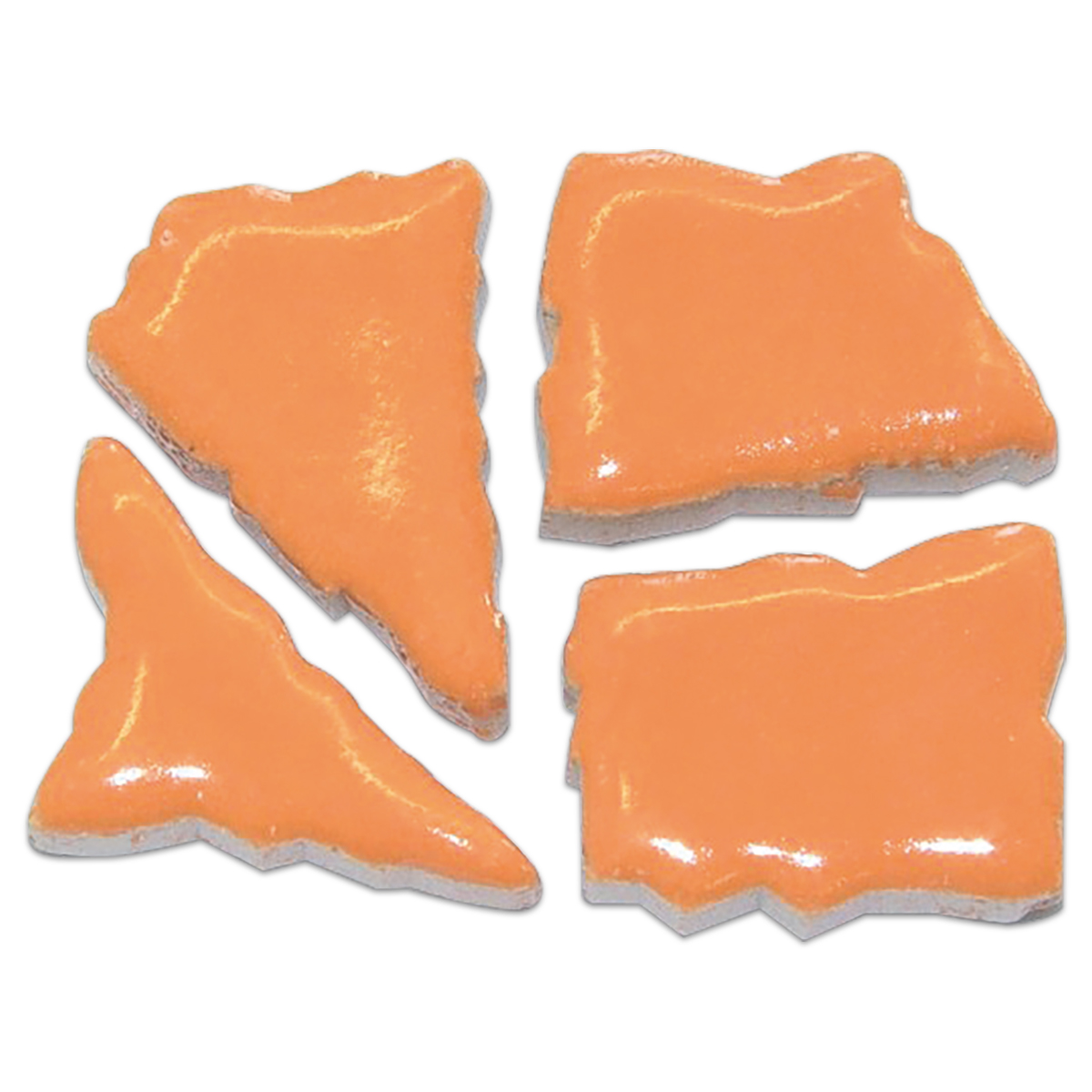 Flip-Keramik 2-6cm 3kg ca. 260 Steine sanddorn