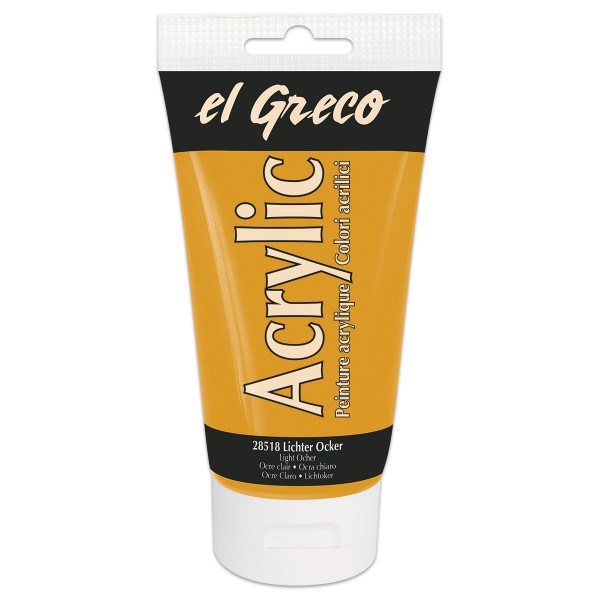 el Greco Acrylic 150ml lichter ocker