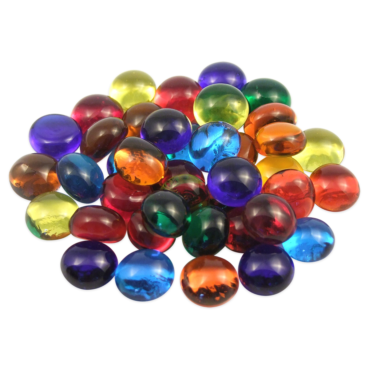 Glasnuggets Ø 13-15mm 100g bunt mix Glasnuggets Ø 13-15mm 100g bunt mix