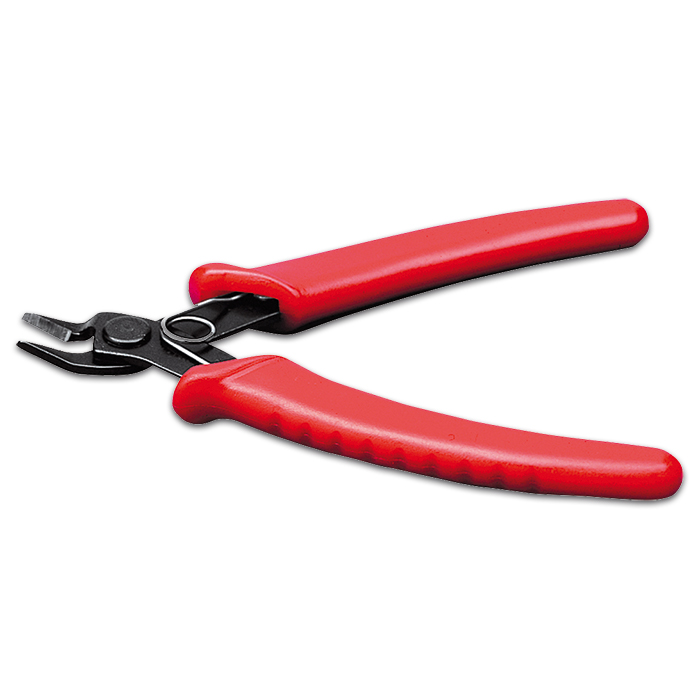 58700020Op1CzE1cTFqak Seitenschneider gekröpft mit Feder ca. 130mm