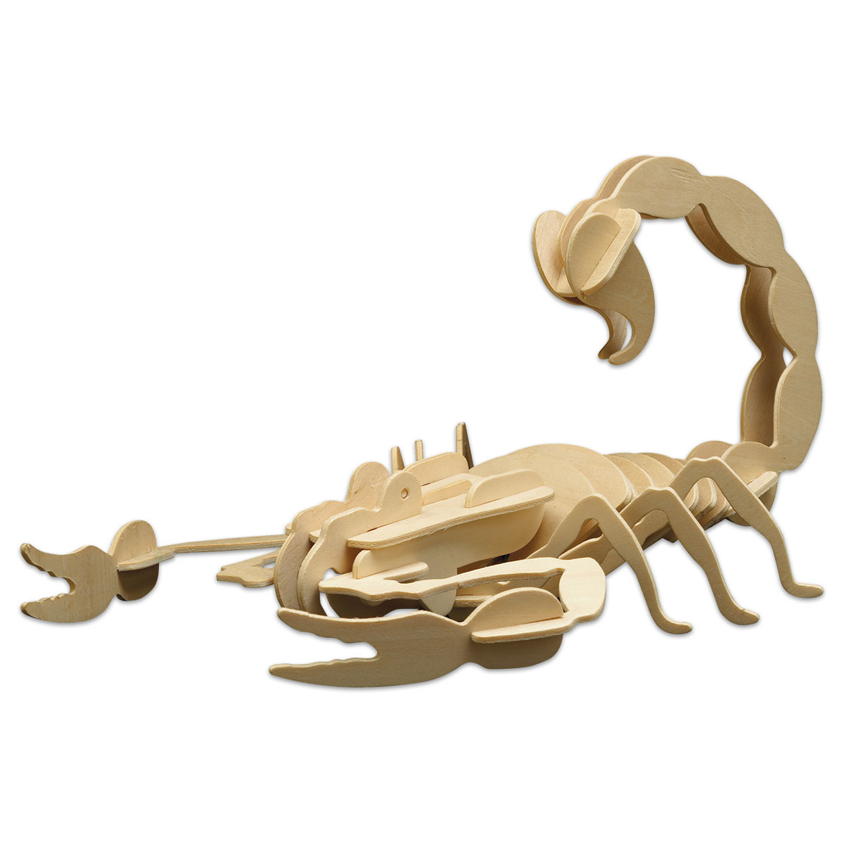 Holzbausatz Skorpion 35x24cm 33 Teile