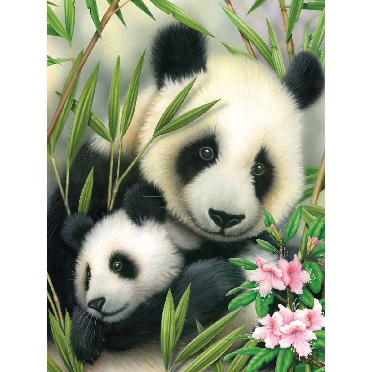 Malen nach Zahlen 33x24cm Panda