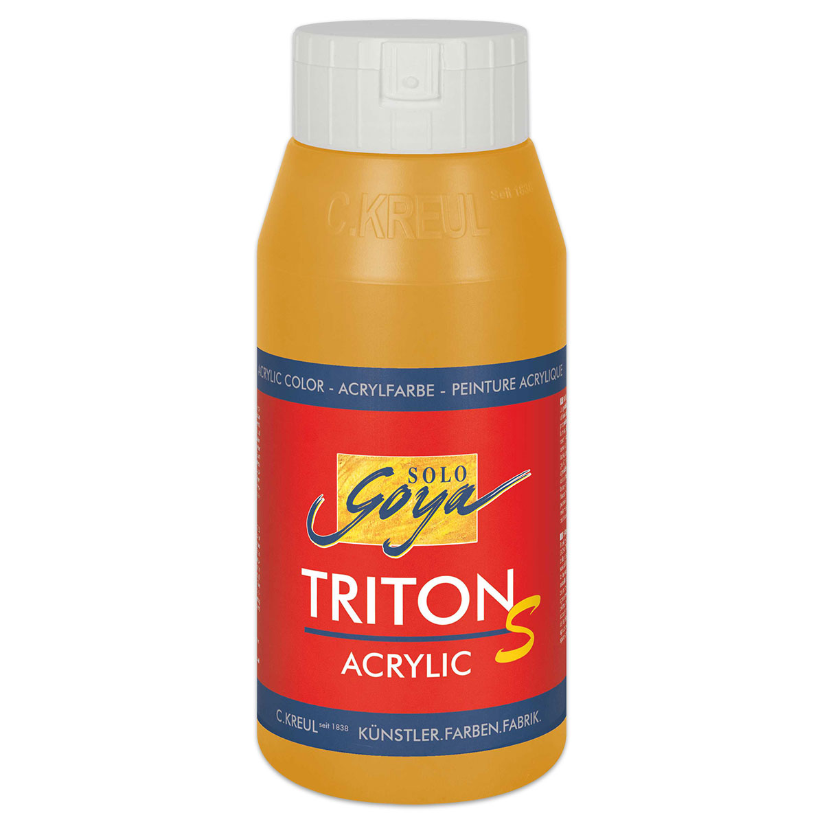 SOLO GOYA Triton Acrylic S 750ml brillantocker hell