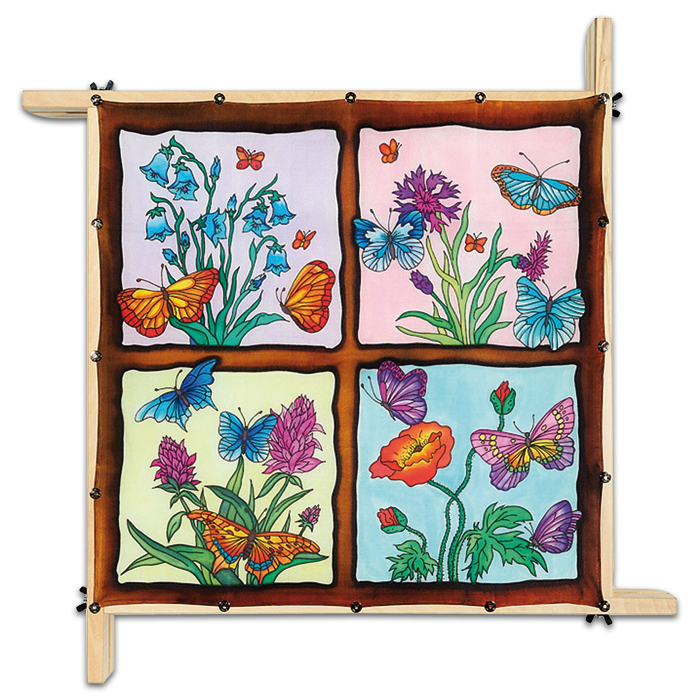546391ddAlPnqSqXfZE Tuch Gutta schwarz 55x55cm Summer naturweiß