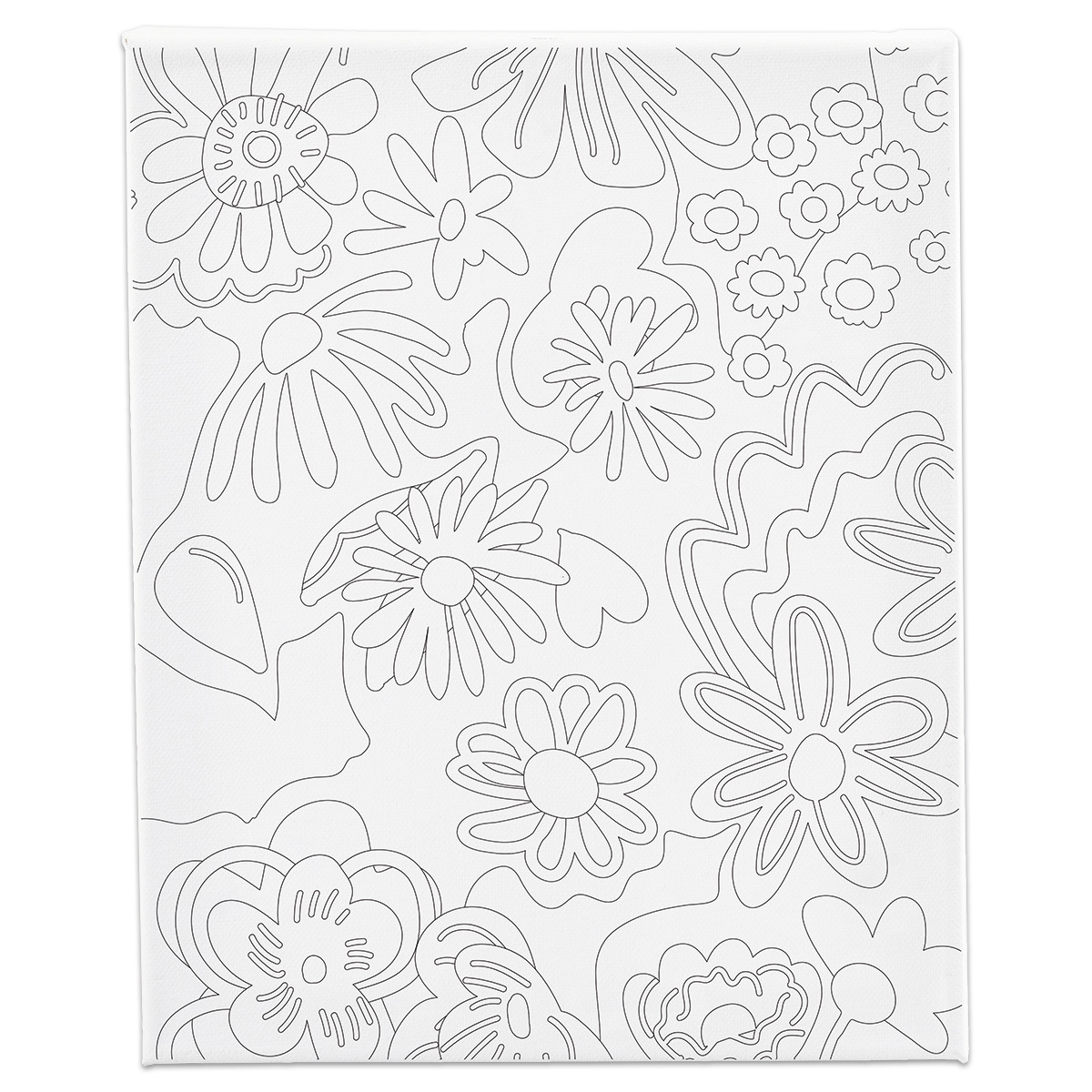 bedruckter Keilrahmen 24x30x1,6cm Blumen