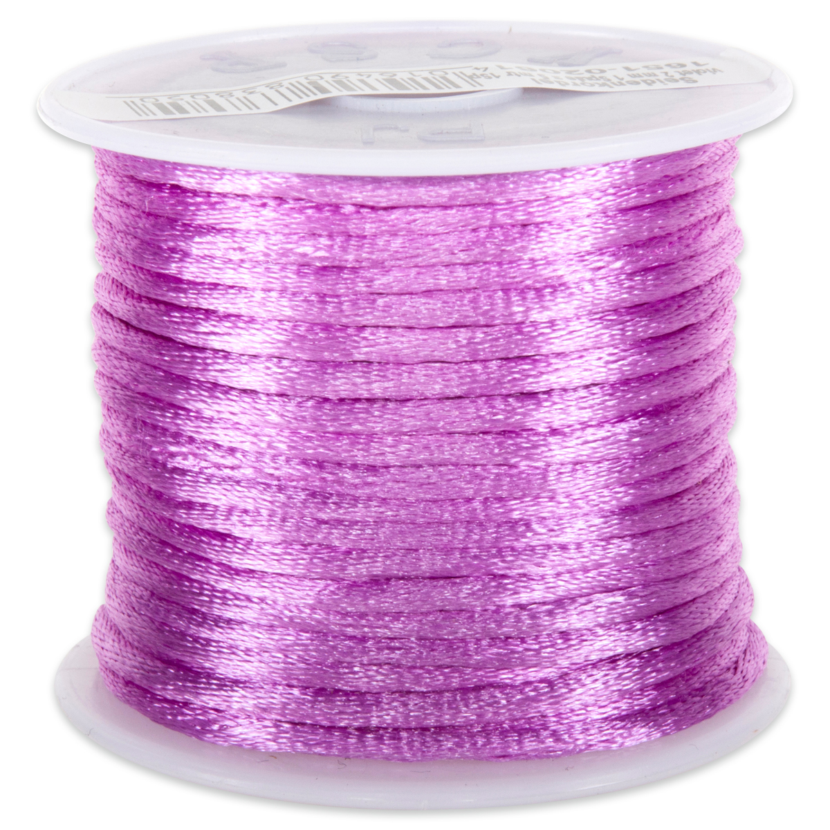 Seidenschnur glänzend 2mm 5m violett