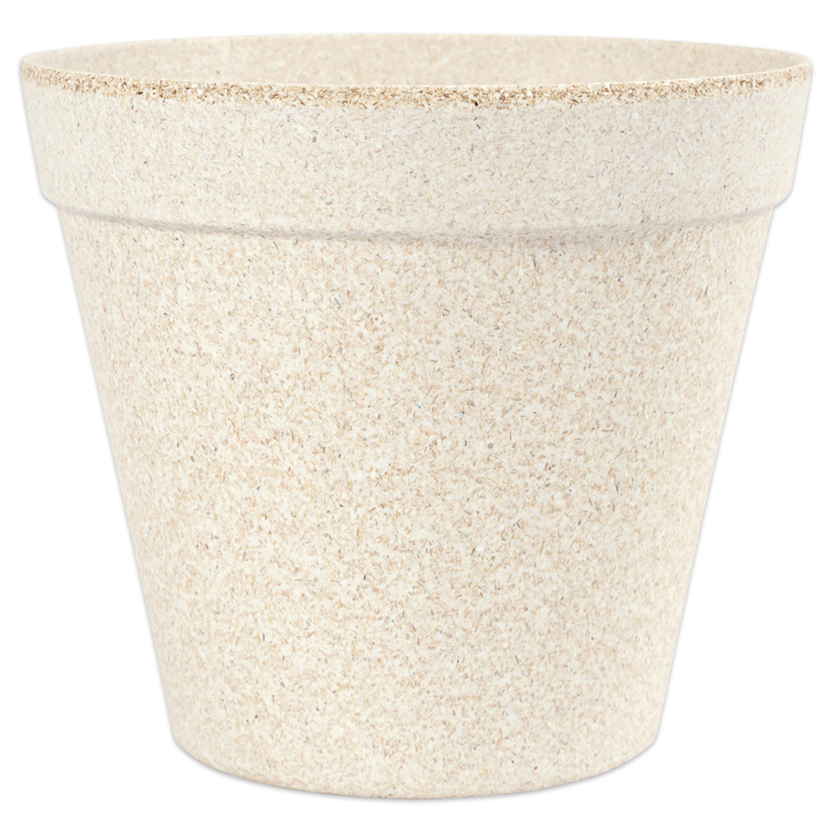 Blumentopf Bambusfaserholz Ø 15,2x13,5cm natur