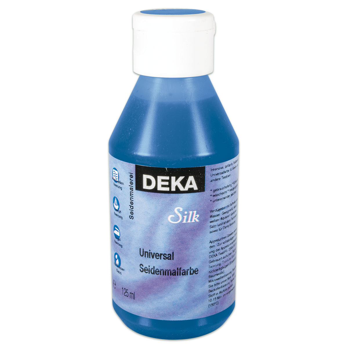 Deka-Silk Seidenmalfarbe 125ml rauchblau