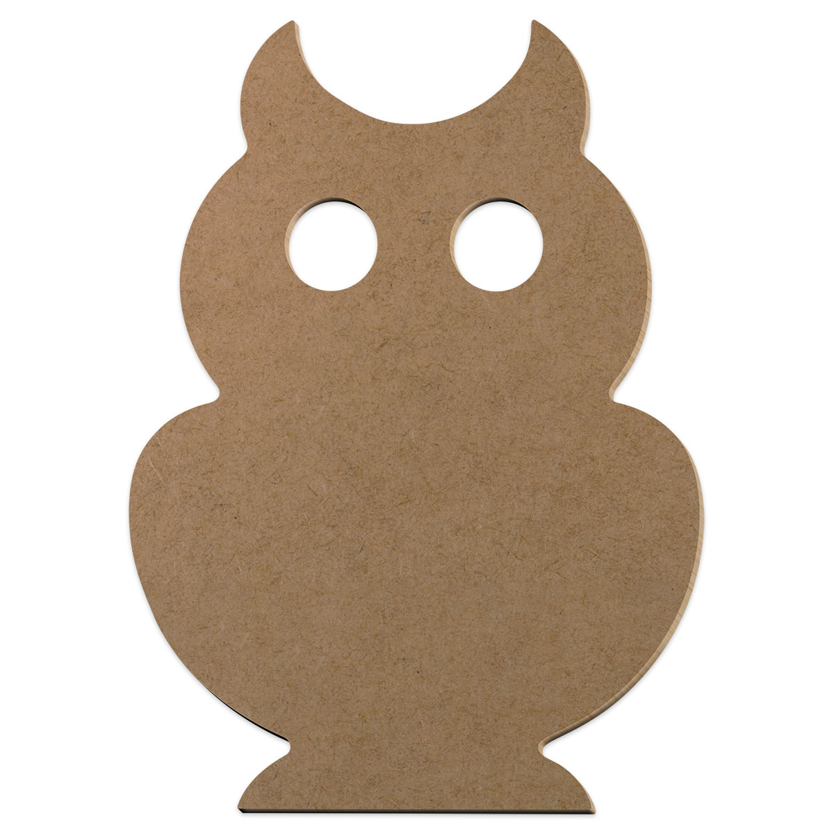 Eule MDF 5mm ca. 11x16cm