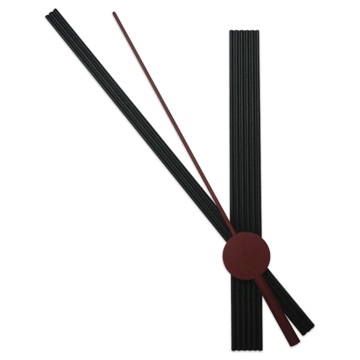 52635213cm9PgctSgI4zn Uhrzeiger Kunststoff 50/75mm schwarz Stabform